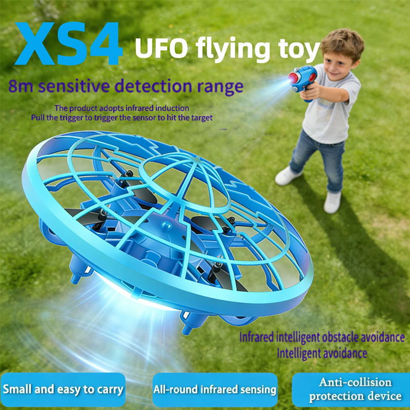 Kids Toys Drone - 2025 Multicolor XS4 Infrared Sensing Flying