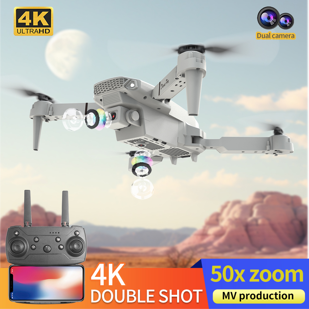 2026 NEW E88 Professional HD 4 - огляд і ціна Kids Toys Drone