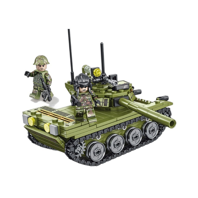 Military Tank Building Blocks  - огляд і ціна Kids Toys Lego
