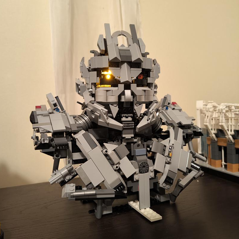 NEW 887Pcs MOC Megatron Movie  - огляд і ціна Kids Toys Exhibition