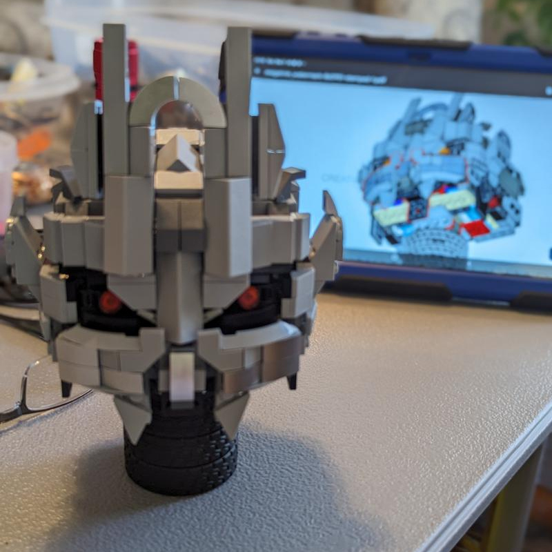 NEW 887Pcs MOC Megatron Movie  - огляд і ціна Kids Toys Exhibition