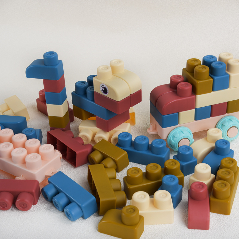 DIY Baby Soft Rubber Big Parti - огляд і ціна Kids Toys Lego