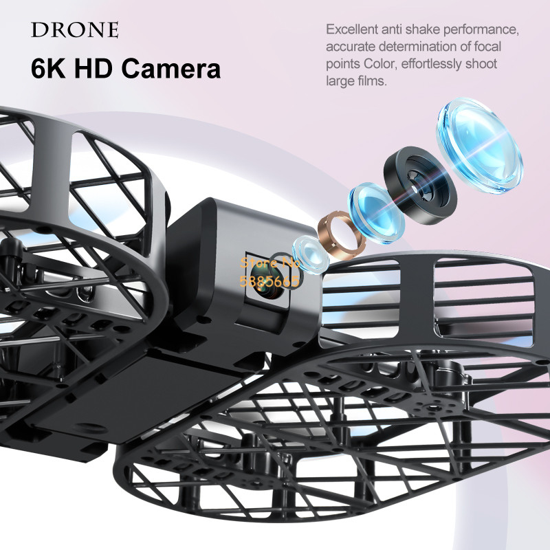 8K HD Camera 360° Protection O - огляд і ціна Kids Toys Drone