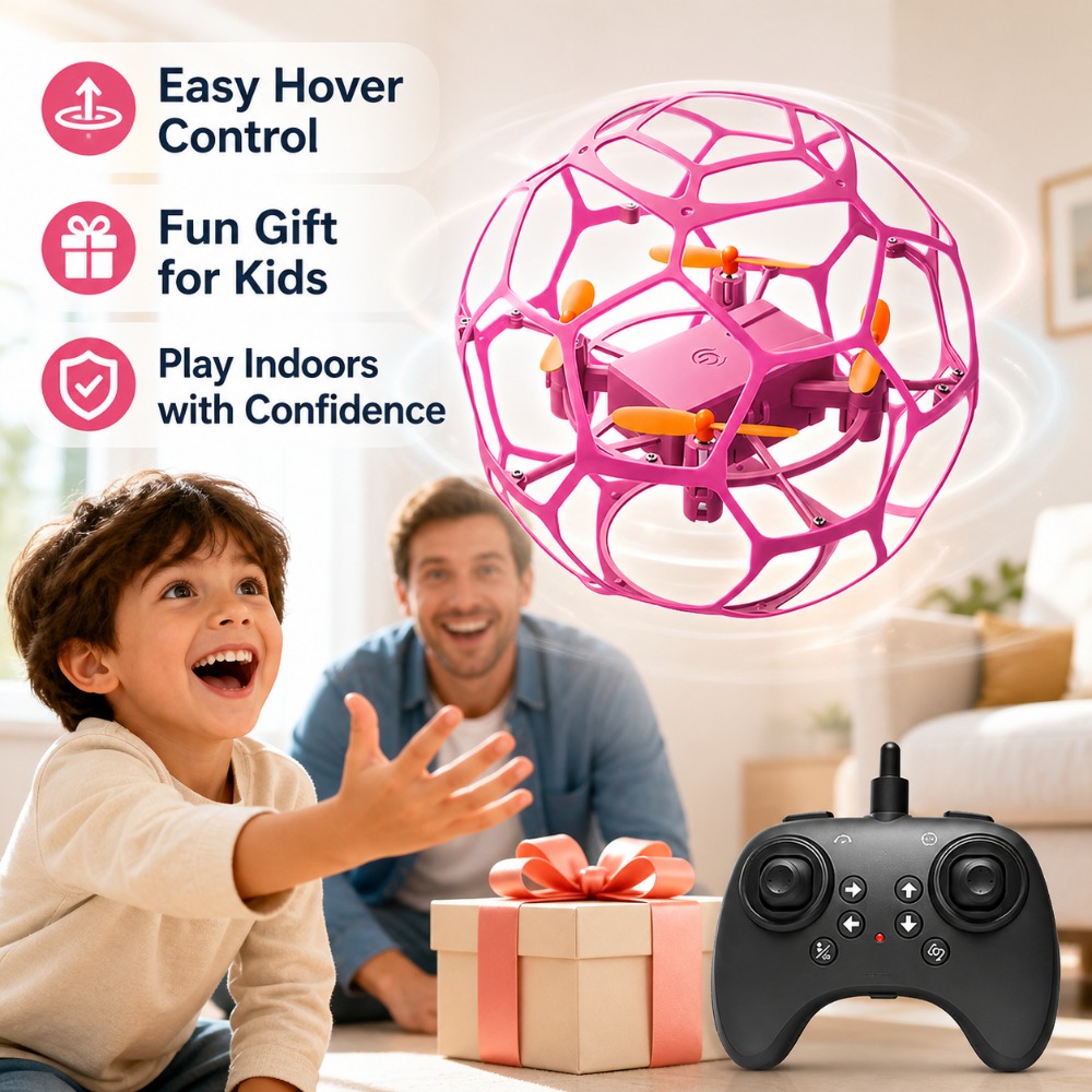 Football Shape RC Drone Quadco - огляд і ціна Kids Toys Under $10