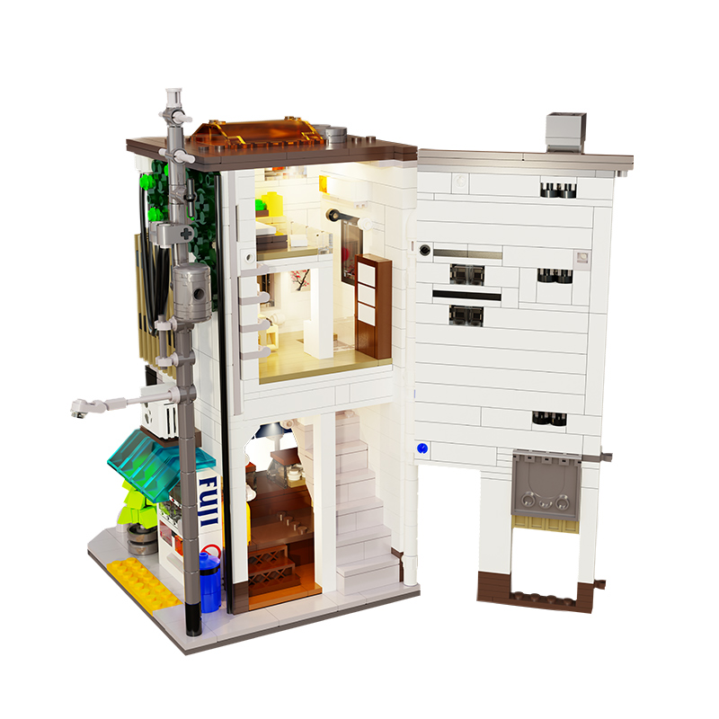 BOX Cada City LED Japanese Ste - огляд і ціна Kids Toys Lego