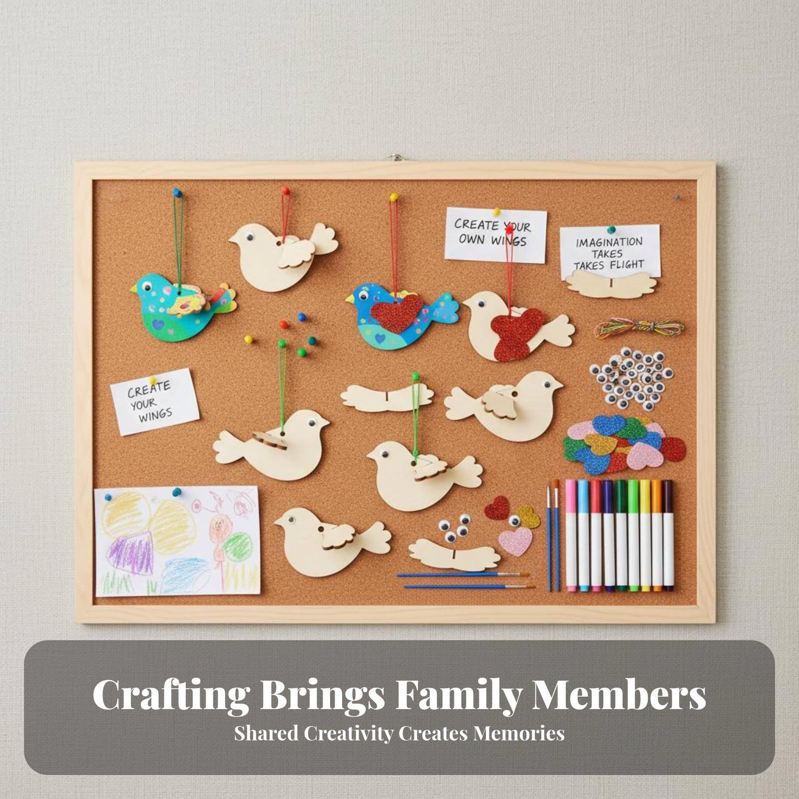 8 Pieces 3D Wooden Bird Craft  - огляд і ціна Kid Toys And Craft