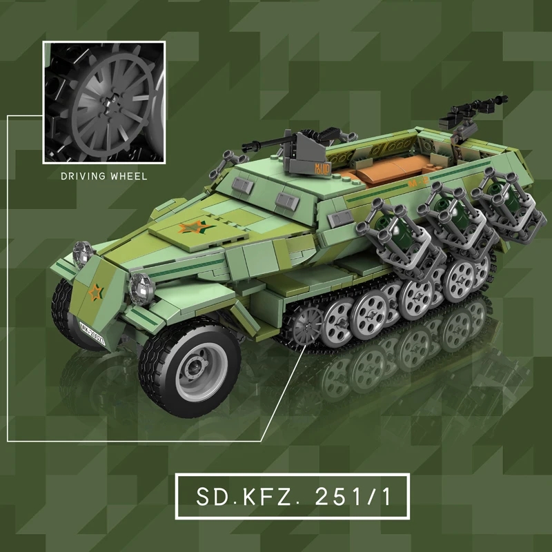 Mould King 20027 Military Remo - огляд і ціна Kids Toys Lego