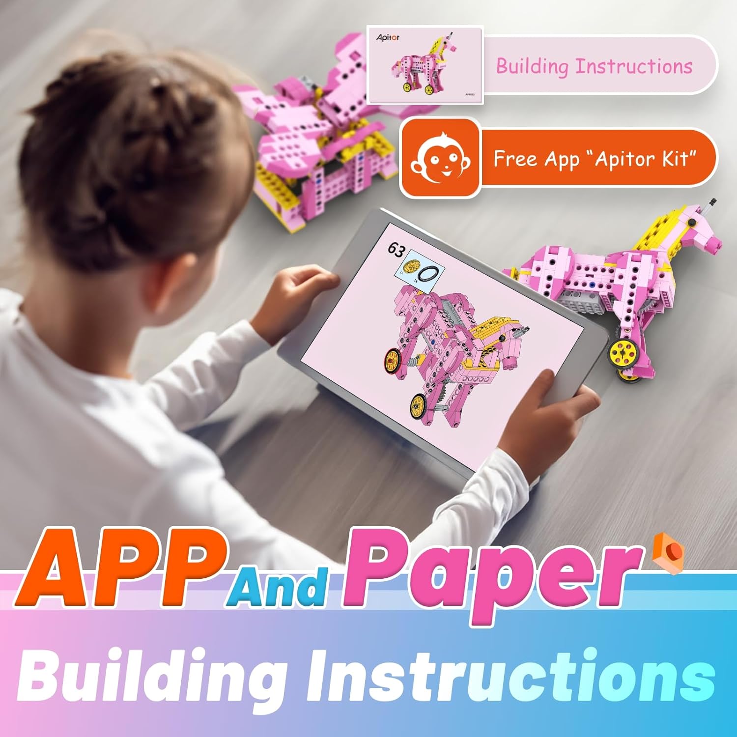 Apitor STEM Toys for Girls Gif - огляд і ціна Kid Toys And Craft