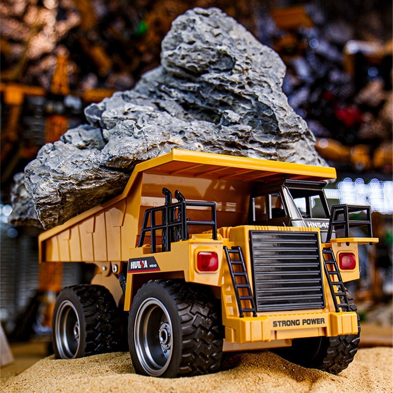 Huina 1534 RC Dump Truck 1/18  - огляд і ціна Kids Toys Under $10