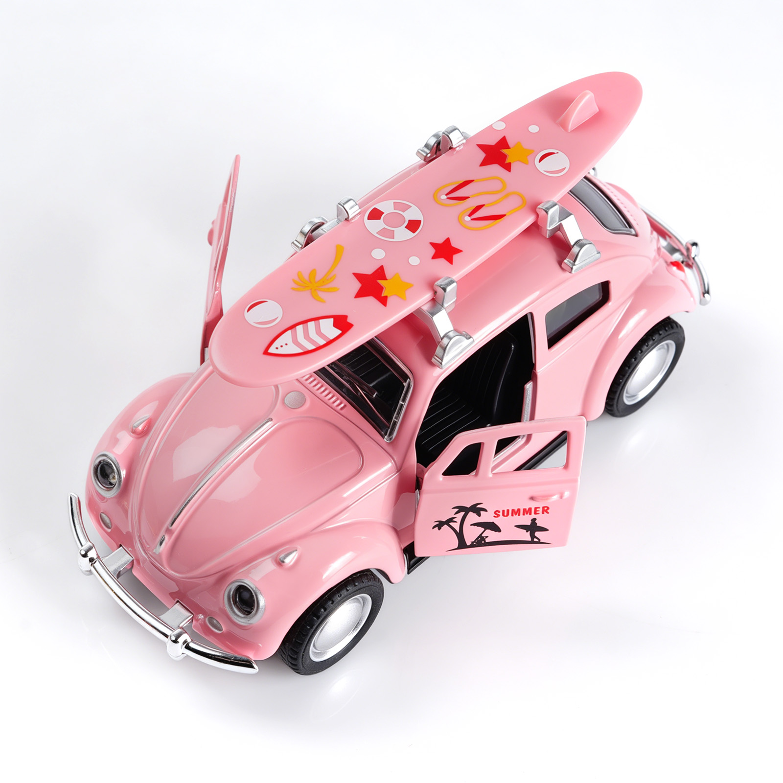 1:36 Pink Volkswagen Beetle Di - огляд і ціна Kids Toys Cars