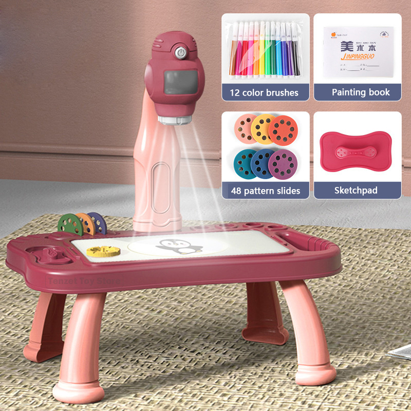 Smart Projector Kids Painting  - огляд і ціна Kid Toys And Craft
