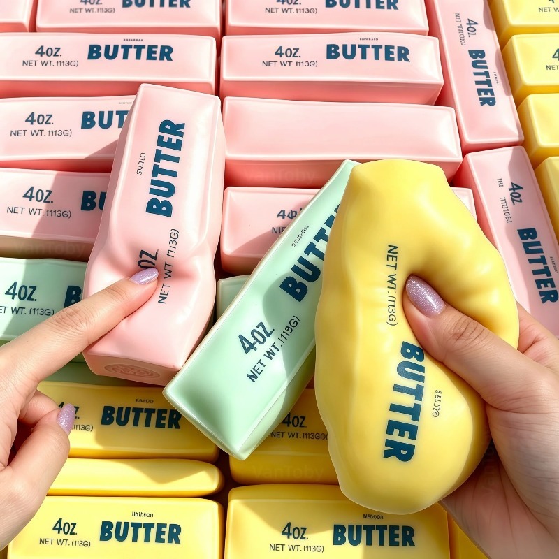 Crunchy Butter Stick Squishy B - огляд і ціна Kids Toys Lego