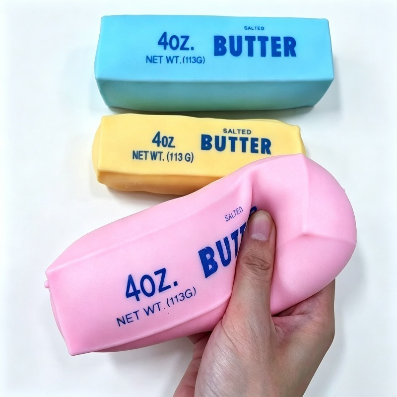 Crunchy Butter Stick Squishy B - огляд і ціна Kids Toys Lego