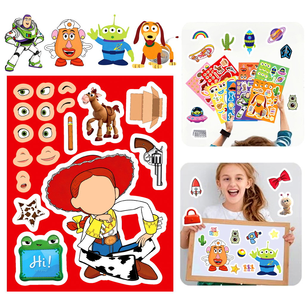 Toy Story 5 Make a Face Sticke - огляд і ціна Kid Toys And Craft