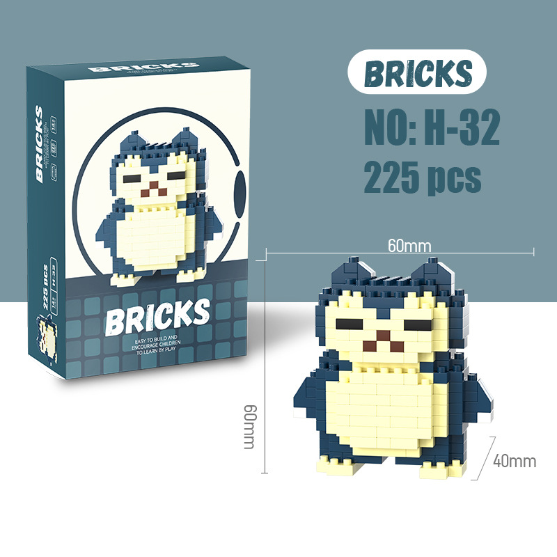 Pokemon Micro Building Blocks  - огляд і ціна Kids Toys Kit