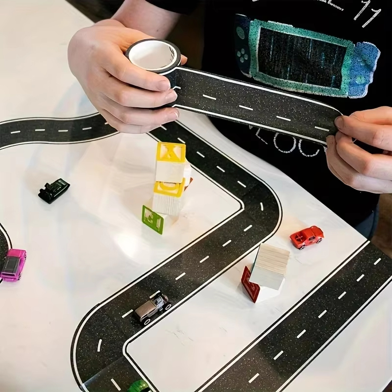 1-2 Pcs Black Highway Tape Reu - огляд і ціна Kids Toys Kit