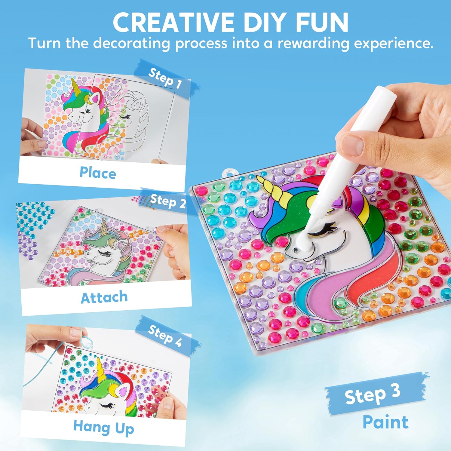 JOYFY 4PCS Window Art 2-in-1 G - огляд і ціна Kid Toys And Craft