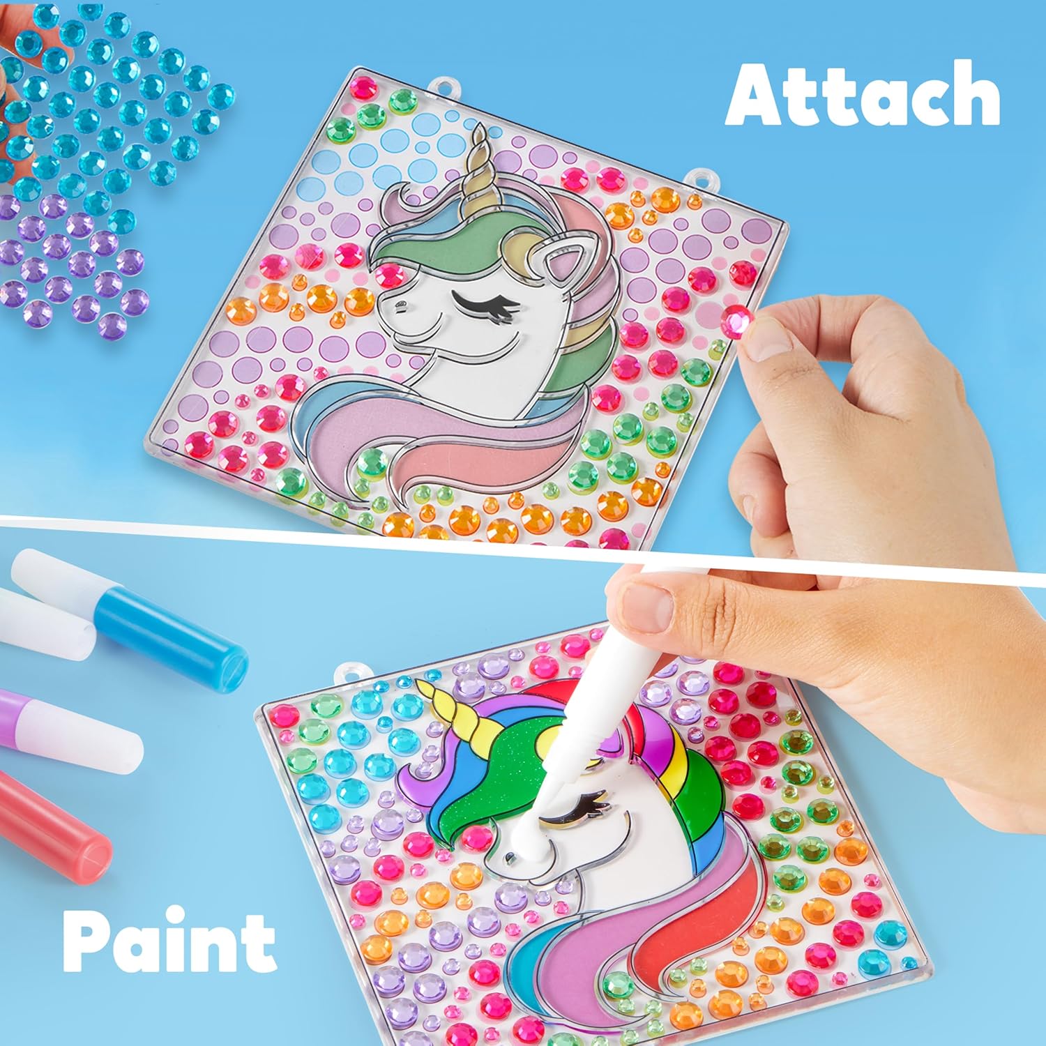 JOYFY 4PCS Window Art 2-in-1 G - огляд і ціна Kid Toys And Craft