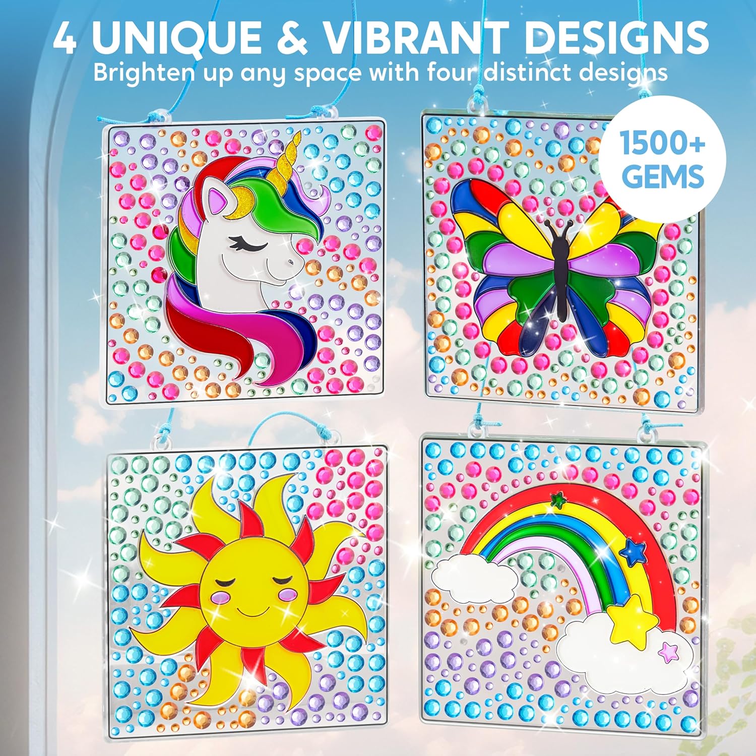 JOYFY 4PCS Window Art 2-in-1 G - огляд і ціна Kid Toys And Craft