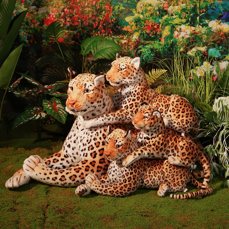 170cm Lifelike Leopard Plush T - огляд і ціна Kids Toys Quality